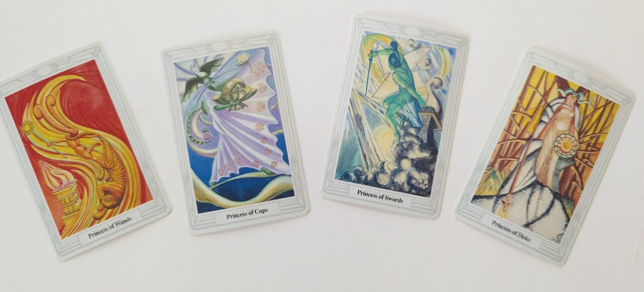 Princesses Thoth Tarot Court Cards